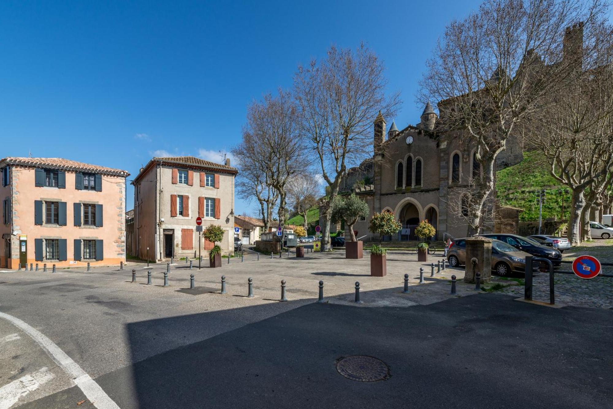 Les Gites De Laure - L'Or Blanc, Appartement Avec Vue Sur Le Chateau, Climatisation, Netflix, A 160 M De La Cite Medievale Carcassonne Exteriör bild